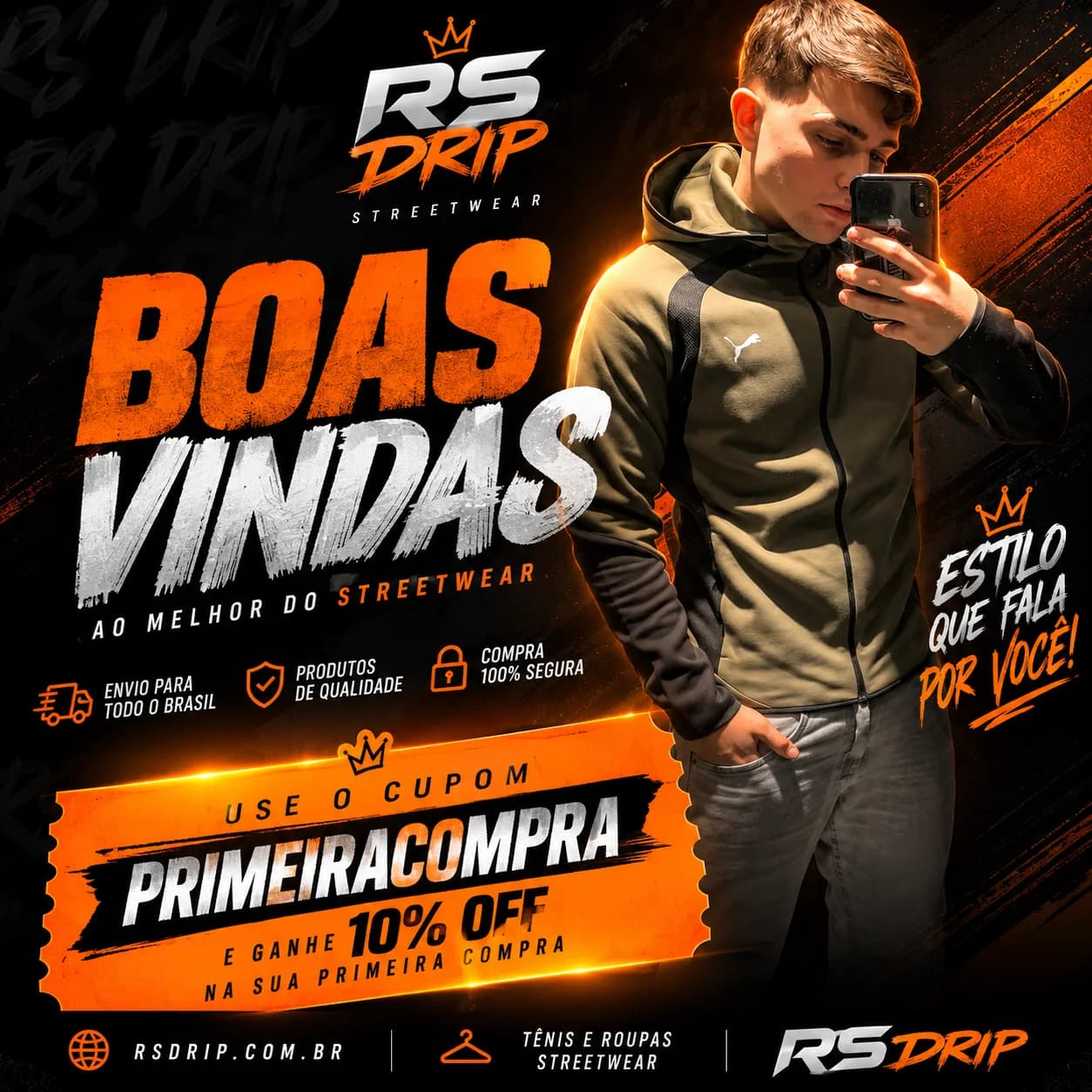RS Drip Streetwear — Boas-vindas ao melhor do streetwear.