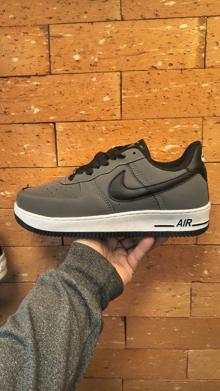 Nike Air Force 1 Cinza Chumbo