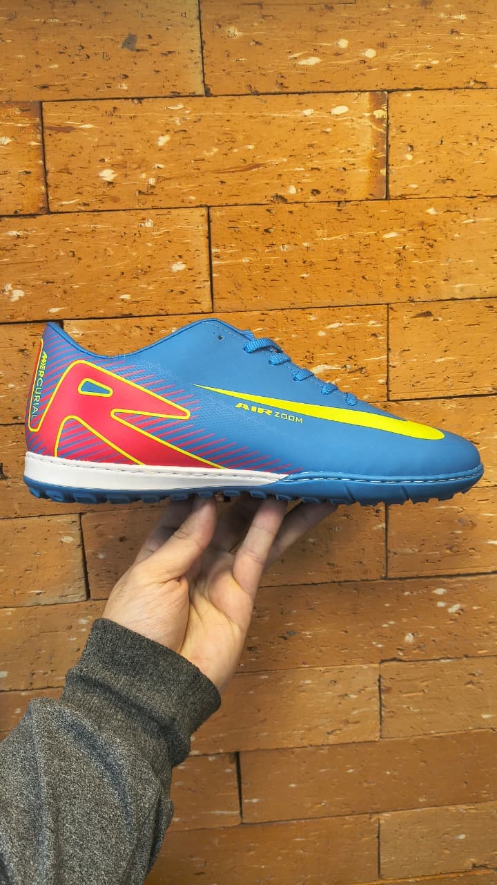 Nike Mercurial Society Azul e Vermelho