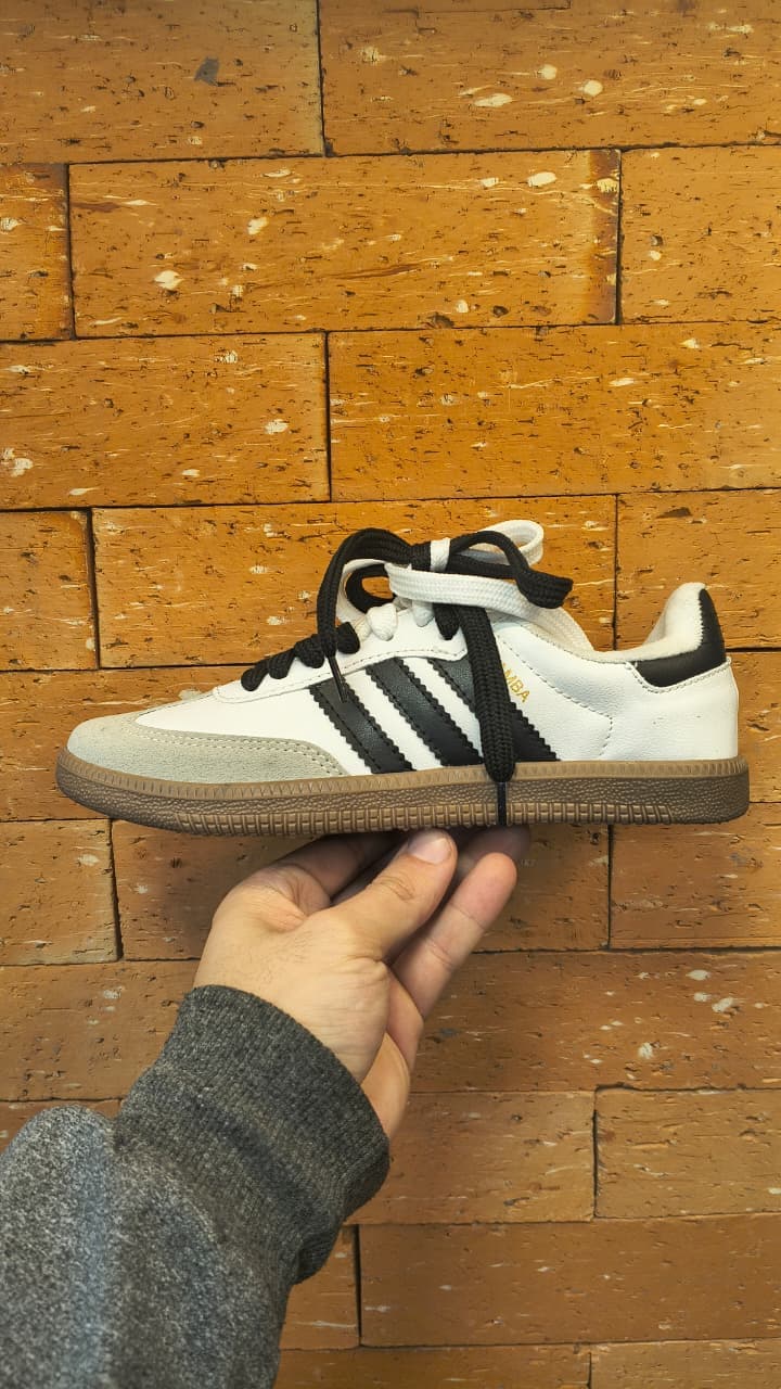 Adidas Samba Branco e Preto