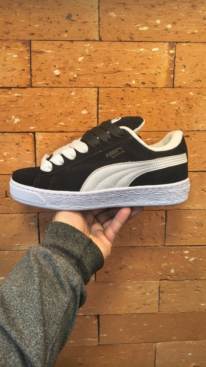 Puma Suede Preto e Branco