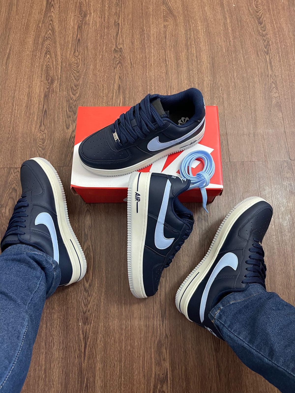 Nike air forc MARINHO/AZUL