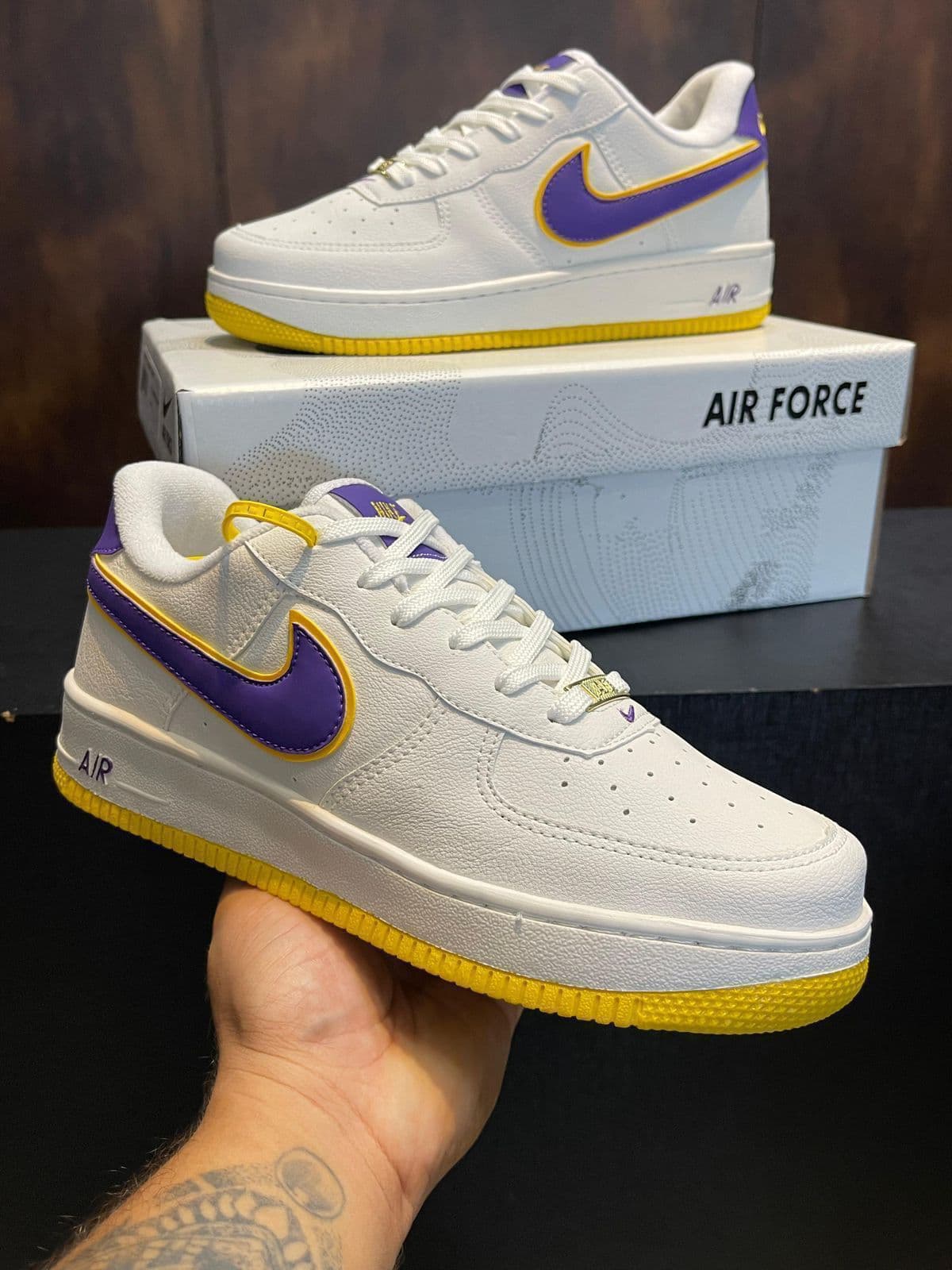 Nike Air Forc 1 Low Lakers